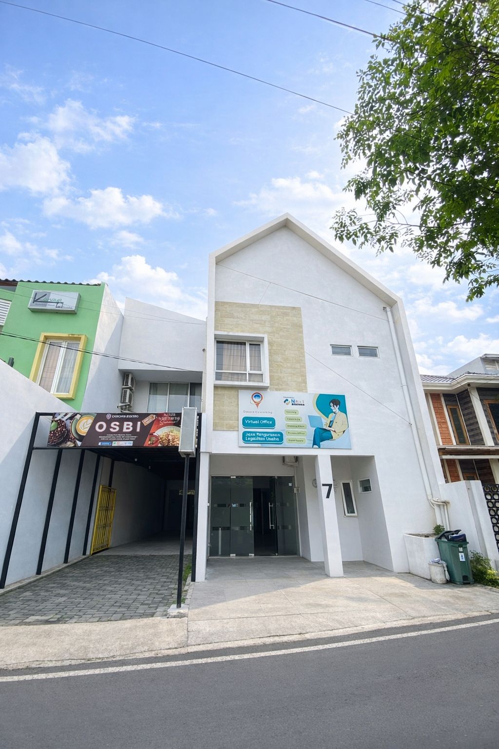 Osborn Coliving & Coworking — Tampak Depan
